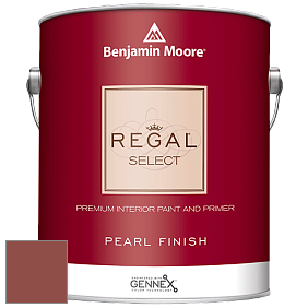 Benjamin Moore 550 Regal Select Waterborne Interior Pearl Finish краска цвет 2091-30 Deep Poinsettia