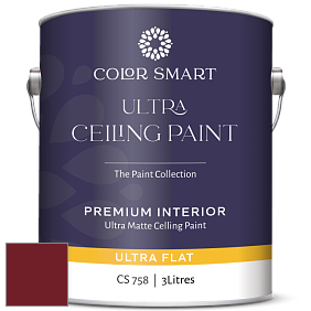 COLOR SMART CS 758 ULTRA CEILING PAINT ультраматовая краска цвет RAL 3004 