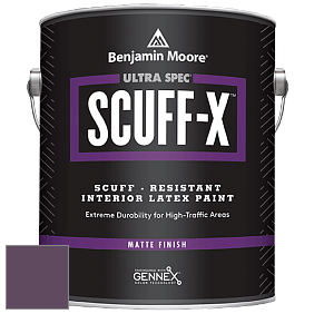 Benjamin Moore 484 Ultra Spec SCUFF-X Interior Matte Finish краска цвет 2073-20 Autumn Purple