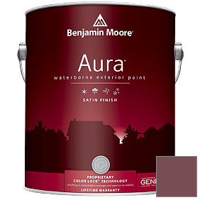 Краска Aura Waterborne Exterior Satin Finish (631) цвет 2082-20 Plum Raisin