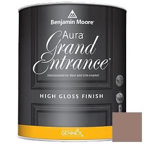 Краска Aura Grand Entrance High Gloss (148) цвет 2105-40 Dusty Ranch Brown
