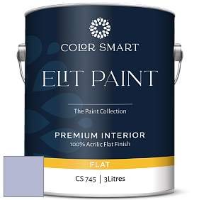 COLOR SMART CS 745 ELIT PAINT глубокоматовая моющаяся краска цвет 2069-50 Blue Orchid