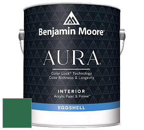 Benjamin Moore Aura 524 Waterborne Interior Eggshell Finish краска цвет 2039-10 Deep Green