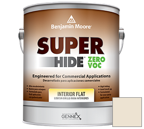 Краска Benjamin Moore 355. Super Hide Zero Voc Interior Flat краска цвет OC-95 BM OC-95