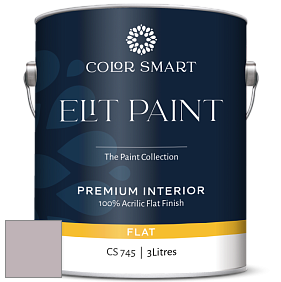 COLOR SMART CS 745 ELIT PAINT глубокоматовая моющаяся краска цвет 2114-50 Victorian Mauve