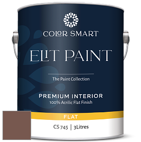 COLOR SMART CS 745 ELIT PAINT глубокоматовая моющаяся краска цвет 2097-30 Hedgehog Brown