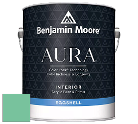 Benjamin Moore Aura 524 Waterborne Interior Eggshell Finish краска цвет 2038-40 Monmouth Green