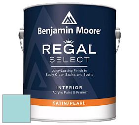 Benjamin Moore 550 Regal Select Waterborne Interior Pearl Finish краска цвет 751 Sea Isle