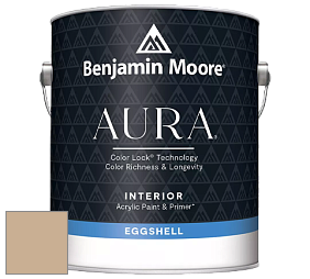 Benjamin Moore Aura 524 Waterborne Interior Eggshell Finish краска цвет 1075 Fairway Oaks