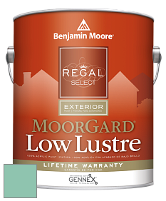 Benjamin Moore W103 Regal Select Exterior Paint-MoorGard Low Lustre Finish краска цвет 599 Brookdale Gardens