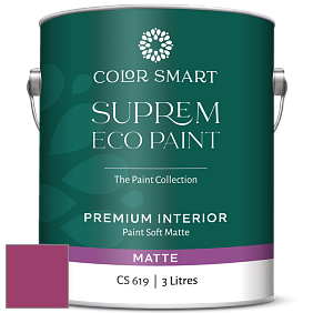 COLOR SMART CS 619 SUPREM ECO PAINT матовая краска цвет 2077-20 Gypsy Pink