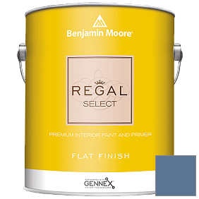Краска Regal Select Waterborne Interior Flat Finish (547) цвет 825 Blue Nova