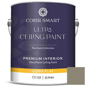 Краска COLOR SMART CS 758 ULTRA CEILING PAINT ультраматовая краска цвет 1497 Rolling Hills