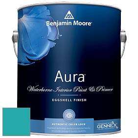Benjamin Moore Aura 524 Waterborne Interior Eggshell Finish краска цвет NCS S 2050-B40G 