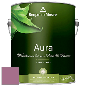 Benjamin Moore Aura 528 Waterborne Interior Semi-gloss Finish краска цвет NCS S 3040-R30B 