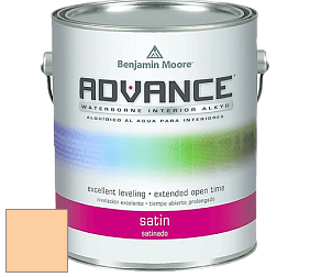 Benjamin Moore 792 Advance Interior Paint-Satin эмаль цвет 2016-50 Melon Popsicle