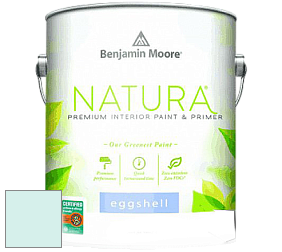 Benjamin Moore 513 Natura Interior Eggshell Finish краска с блеском цвет 2048-70 Barely Teal