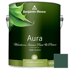Краска Aura Waterborne Interior Semi-gloss Finish (528) цвет 2052-10 Ocean Tropic