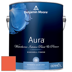 Benjamin Moore Aura 524 Waterborne Interior Eggshell Finish краска цвет NCS S 0580-Y70R 