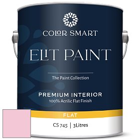 COLOR SMART CS 745 ELIT PAINT глубокоматовая моющаяся краска цвет 2000-60 Light Chiffon Pink