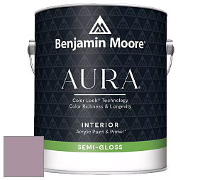Benjamin Moore Aura 528 Waterborne Interior Semi-gloss Finish краска цвет NCS S 3020-R30B 