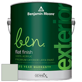 Benjamin Moore Ben 541 Waterborne Exterior Flat Finish краска цвет AF-485 