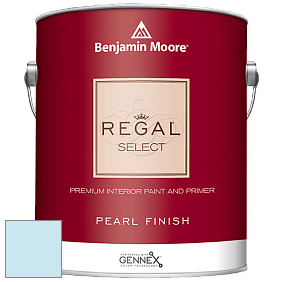 Benjamin Moore 550 Regal Select Waterborne Interior Pearl Finish краска цвет 2066-70 Light Blue