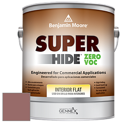 Benjamin Moore 355 Super Hide Zero Voc Interior Flat краска цвет AF-270 