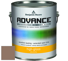 Benjamin Moore 794 Advance Interior Paint-High Gloss глянцевая алкидная эмаль цвет 1028 Spanish Brown