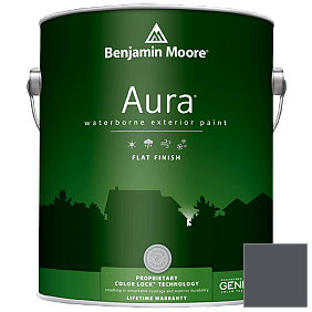 Краска Aura Waterborne Exterior Flat Finish (629) цвет 2127-30 Gravel Gray
