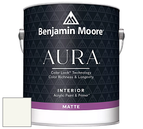 Benjamin Moore Aura 522 Interior Paint - Matte краска цвет OC-117 Simply White