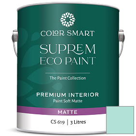 Краска COLOR SMART CS 619 SUPREM ECO PAINT матовая краска цвет 660 Oceanfront