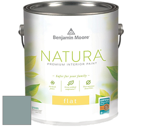 Benjamin Moore 512 Natura Interior Flat Finish матовая краска цвет 2123-30 Sea Star