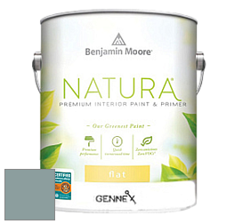 Benjamin Moore 514 Natura Interior Semi-Gloss Finish краска цвет 2123-30 Sea Star