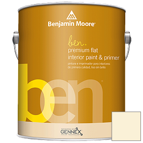Краска Ben Premium Interior Latex Flat (W625) цвет 2020-70 Yellow Freeze