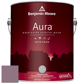 Benjamin Moore Aura 631 Waterborne Exterior Satin Finish краска цвет AF-625 