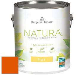 Benjamin Moore 512 Natura Interior Flat Finish матовая краска цвет RAL 2009 