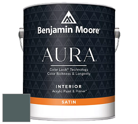 Benjamin Moore Aura 526 Waterborne Interior Satin Finish покрытие цвет NCS S 7010-B50G 