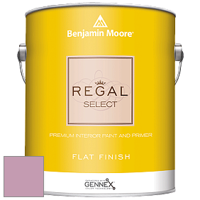 Benjamin Moore 547 Regal Select Waterborne Interior Flat Finish краска цвет 1362 Cranberry Ice