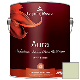 Краска Aura Waterborne Interior Satin Finish (526) цвет 535 Soothing Green