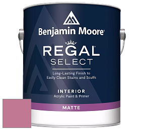 Benjamin Moore 548 IRegal Select Interior Paint - Matte краска цвет 2080-40 Wild Pink