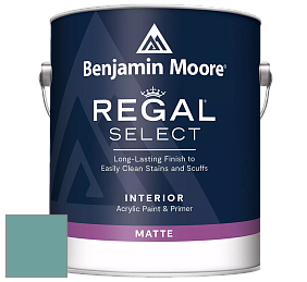Benjamin Moore 548 IRegal Select Interior Paint - Matte краска цвет 2051-40 Majestic Blue