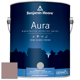 Benjamin Moore Aura 632 Waterborne Exterior Semi-Gloss Finish краска цвет 1244 Barberry