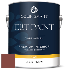 COLOR SMART CS 745 ELIT PAINT глубокоматовая моющаяся краска цвет 2091-20 Rustic Brick