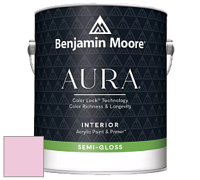 Benjamin Moore Aura 528 Waterborne Interior Semi-gloss Finish краска цвет 2086-60 Sweet Taffy