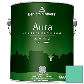 Краска Aura Waterborne Exterior Flat Finish (629) цвет 614 St. Patty's Day