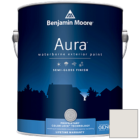 Краска Aura Waterborne Exterior Semi-Gloss Finish (632) цвет 2108-70 Lacey Pearl