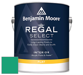 Benjamin Moore 547 Regal Select Waterborne Interior Flat Finish краска цвет 2044-30 St. Patrick