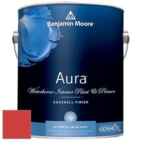 Benjamin Moore Aura 524 Waterborne Interior Eggshell Finish краска цвет 2011-10 Orange