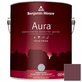Краска Aura Waterborne Exterior Satin Finish (631) цвет 2083-10 Raisin Torte